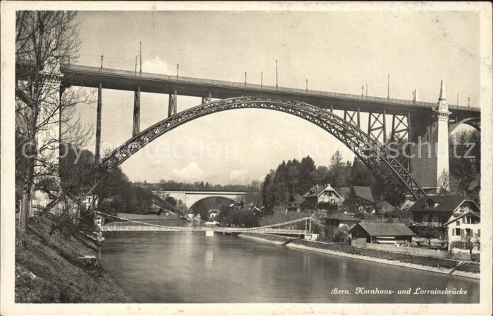 11774217 Bern BE Kornhaus et Pont Lorrain Berne