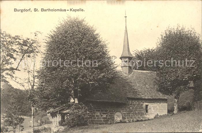 11774323 Burgdorf Bern St Bartholomaeus Kapelle Burgdorf