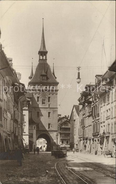 11774431 Bern BE Spitalgasse avec tour à cage Berne