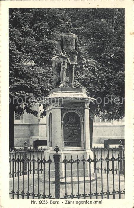 11774433 Bern BE Zaehringer Monument Berne