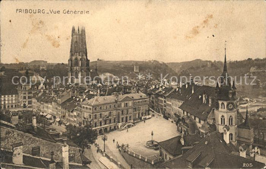 11755730 Fribourg FR Vue générale Fribourg