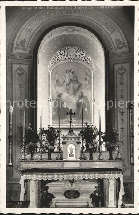 11755981 Fribourg FR Eglise Intérieur Fribourg