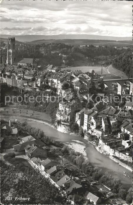 11755984 Fribourg FR Vue aérienne Fribourg