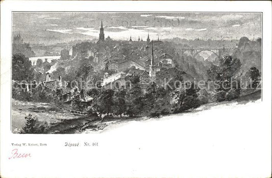 11756198 Bern BE Dessin de paysage urbain Bern BE