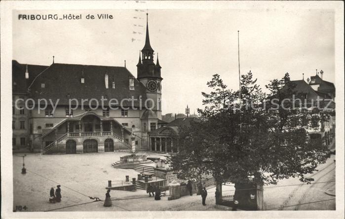 11757120 Fribourg FR Hôtel de Ville Fribourg