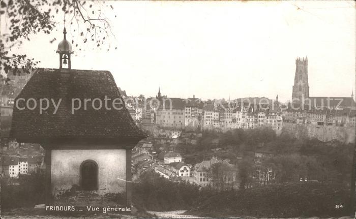 11757269 Fribourg FR Vue générale Chapelle Fribourg