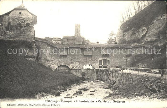 11757270 Fribourg FR Remparts à l'entrée de la Vallée du Gotteron Fribourg