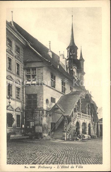 11757395 Fribourg FR Hôtel de Ville Fribourg