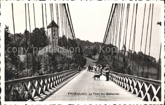 11757409 Fribourg FR Le Pont du Gotteron Fribourg