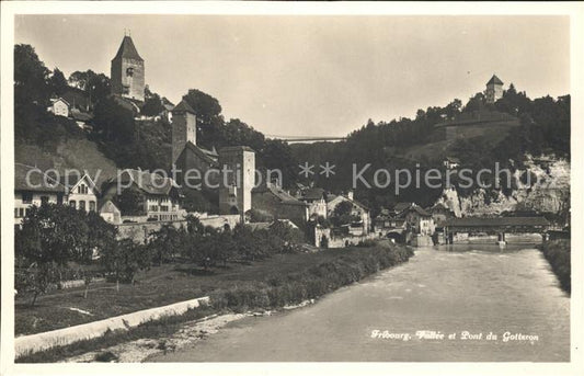 11757670 Fribourg FR Vallée et Pont du Gotteron Fribourg