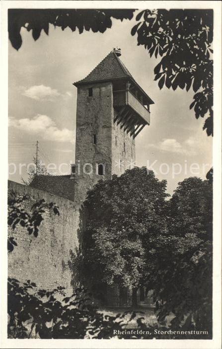 11777140 Rheinfelden AG Storchennestturm Rheinfelden