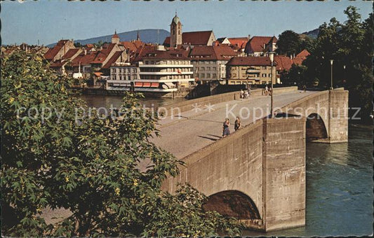 11777202 Rheinfelden AG Vue locale du Rheinbruecke Rheinfelden