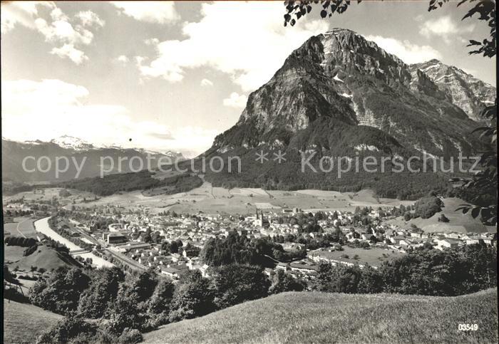 11853113 Glarus GL Vue totale avec Freiberge Glarus