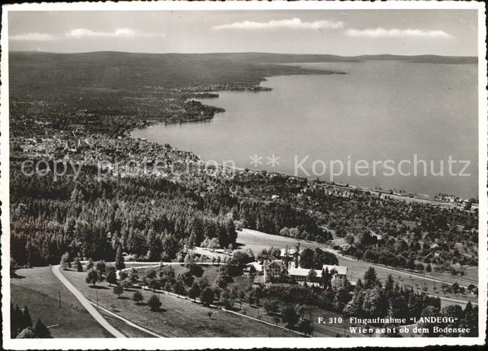 11853125 Wienacht-Tobel avec le lac de Constance Photo aérienne de Landegg Wienacht-Tobel