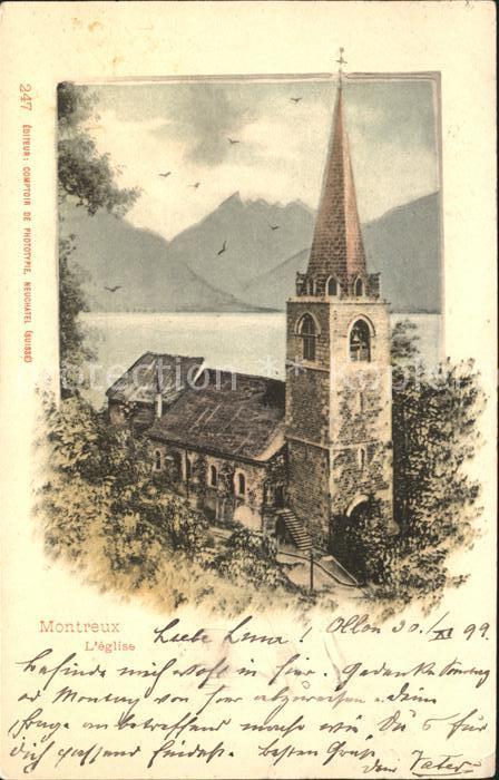 11846561 Montreux VD Eglise Montreux