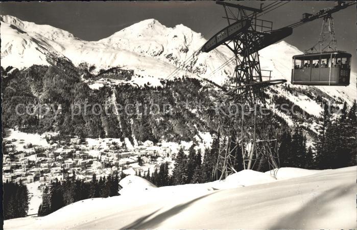 11846629 Davos GR avec Braema Bueel Bahn depuis Ischalp Schatzalp Strela Schiahorn D