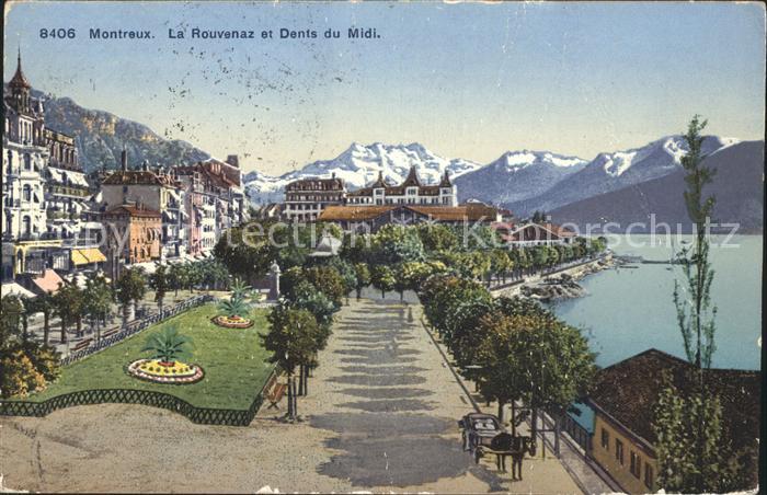 11846851 Montreux VD Le Rouvenauz et Dents du Midi Montreux