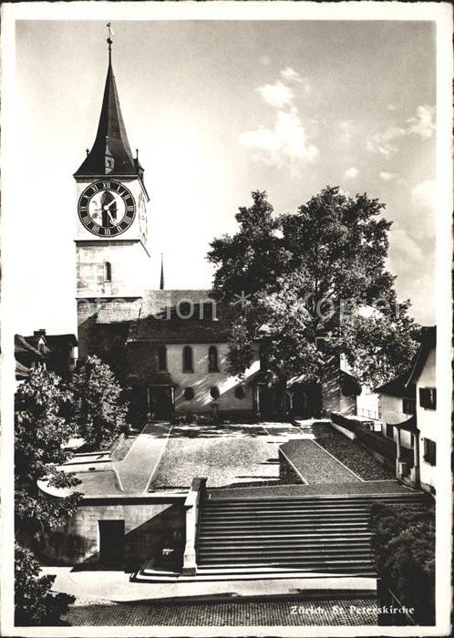 11847142 Zuerich Église Saint-Pierre Zuerich