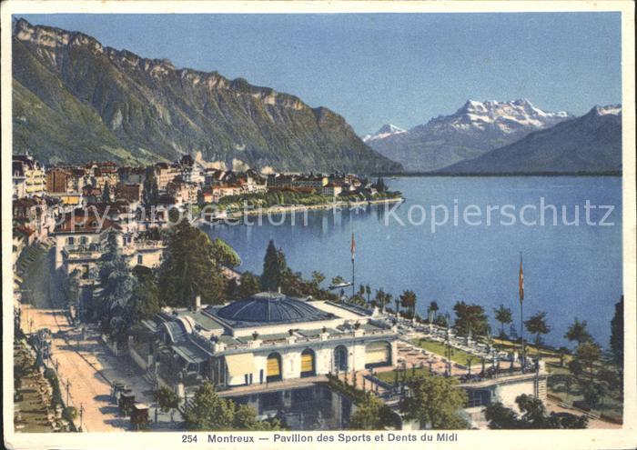 11847206 Montreux VD Pavillon des Sports et Dents du Midi Montreux