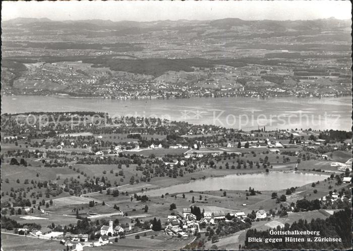 11837190 Gottschalkenberg Vue vers Huetten Zuerichsee Gottschalkenberg