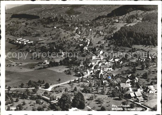 11837320 Buchen Staad Fliegeraufnahme  Buchen Staad