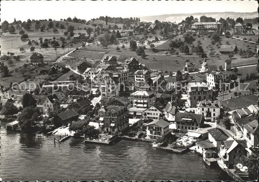 11837376 Weggis Vierwaldstaettersee Fliegeraufnahme Weggis Vierwaldstaettersee