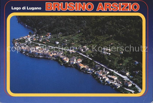 11848866 Brusino Arsizio Photo aérienne du lac de Lugano Brusinosizio