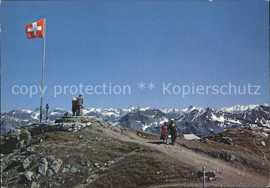 11848899 Arosa GR Weisshorn Piz Kesch Palue Bernina Arosa