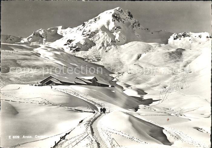 11849296 Arosa GR Pistes de ski Haeuser Arosa