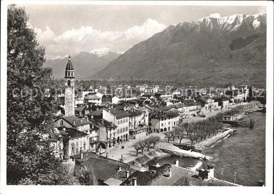 11849322 Ascona TI Vue sur la ville d'Ascona