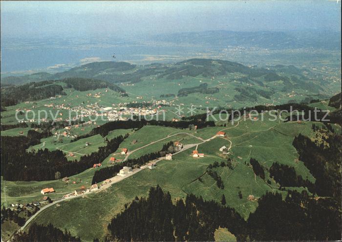 11862538 St Anton Oberegg mit Bodensee Fliegeraufnahme St Anton Oberegg