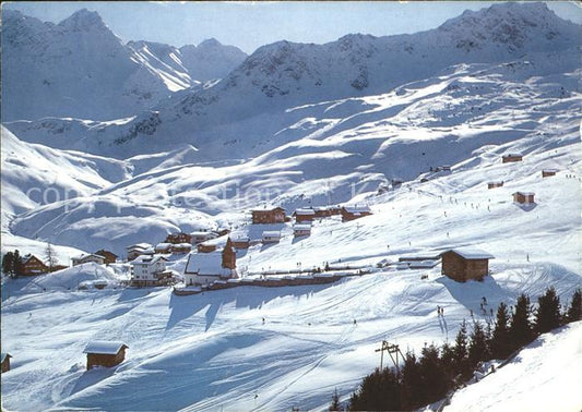 11862603 Arosa GR Domaine skiable avec église de montagne Arosa