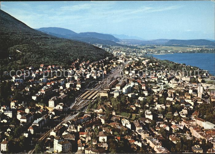 11856507 Neuchâtel NE Panorama avec Lac de Neuchâtel Neuchâtel