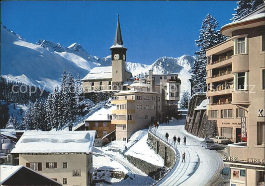 11852518 Arosa GR Quartier de l'église Arosa