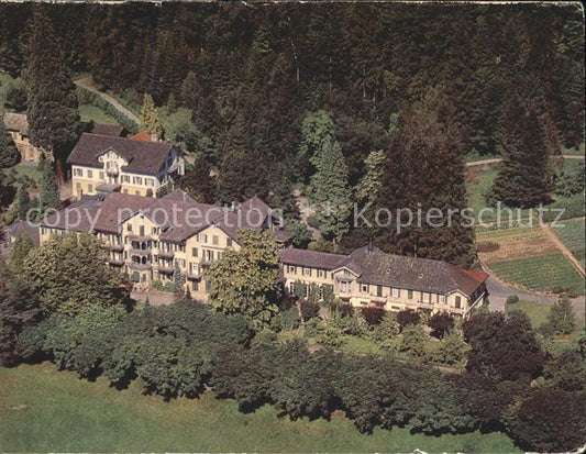 11852689 Edlibach Fliegeraufnahme Exerzitienhaus Schoenbrunn Edlibach