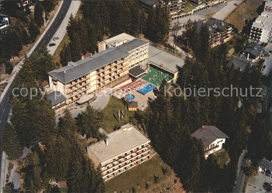 11852870 Crans-Montana Fliegeraufnahme Ferienverein PTT-Personal Crans-sur-Sierr