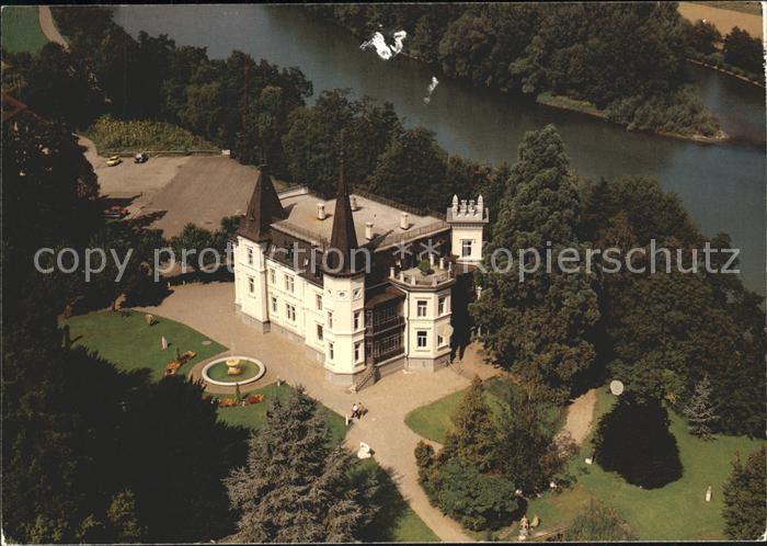 11866897 Bad Zurzach Fliegeraufnahme Schloss August Deusser Museum Bad Zurzach