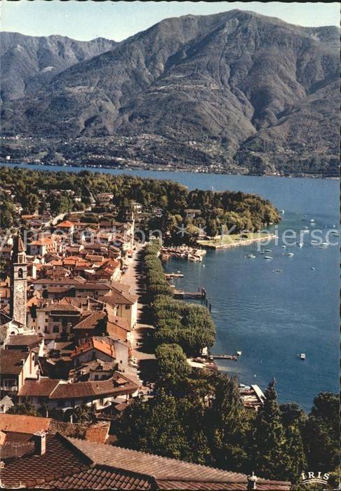 11866911 Ascona TI avec le Lac Majeur Ascona