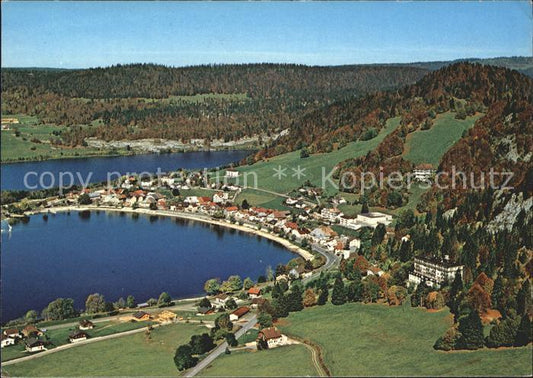 11866944 Le Pont VD Fliegeraufnahme Lac-de-Joux Lac-Brenet Le Pont