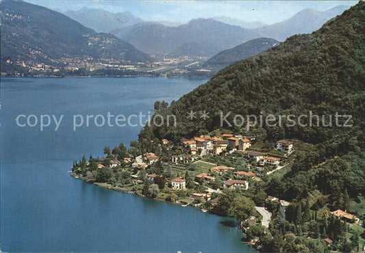 11866993 Carabietta Fliegeraufnahme mit Lago di Lugano Carabietta