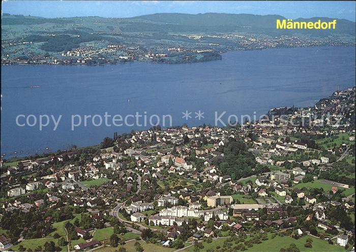 11867017 Photo aérienne de Maennedorf avec le lac de Zurich Maennedorf