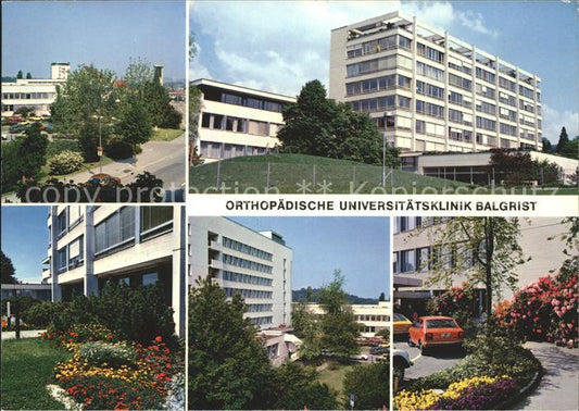 11867174 Hôpital universitaire orthopédique Balgrist de Zurich Zurich