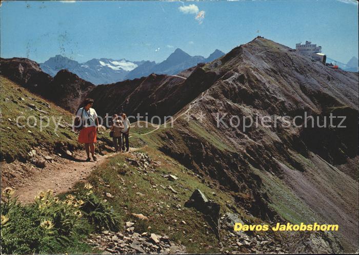 11867357 Davos GR Sentier de randonnée Jakobshorn Davos Platz