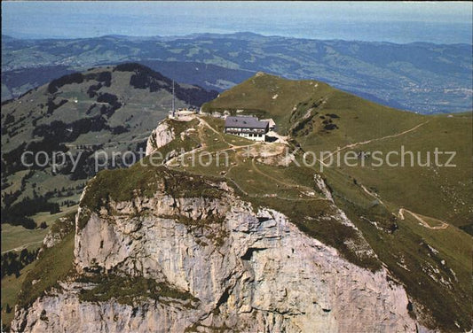 11870837 Hoher Kasten Fliegeraufnahme mit Kamor Gais Altstaetten und Bodensee Ho