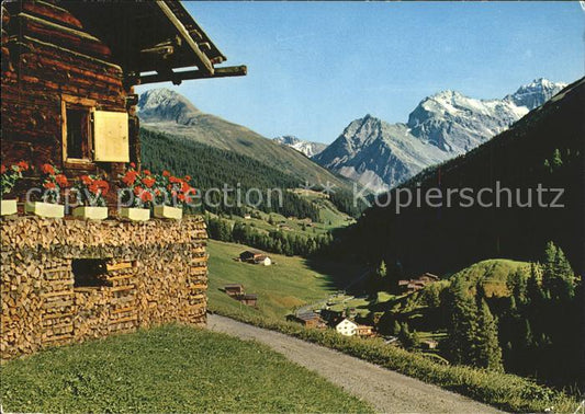 11870870 Davos GR Clavadel Sertigtal Mittagshorn Plattenhorn Hochducan Davos Pla