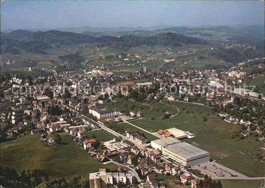 11870943 Herisau AR Fliegeraufnahme Sportzentrum und Kaserne Herisau