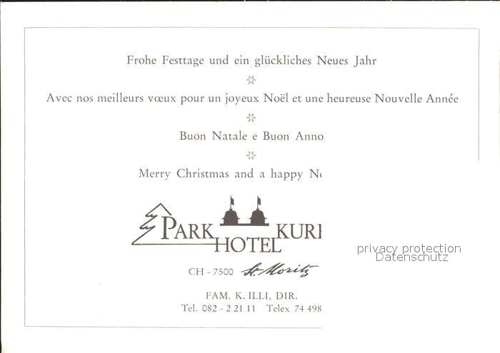 11871241 St Moritz GR Park Hôtel Kurhaus St. Moritz