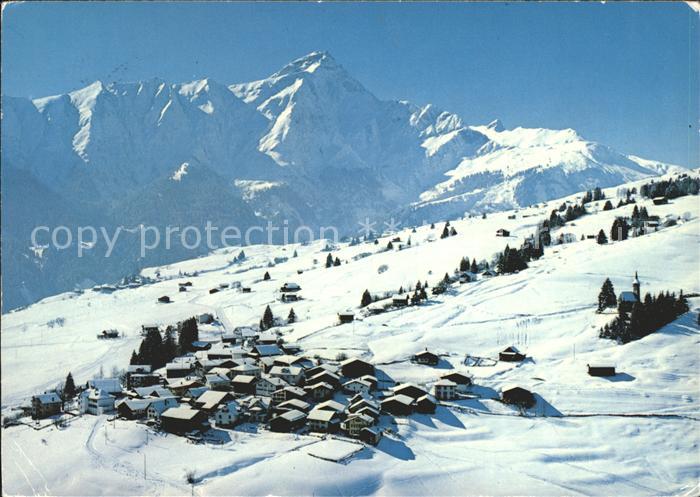 11871716 Flerden Fliegeraufnahme Heizenberg Piz Beverin Flerden