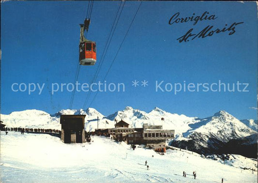 11871785 St Moritz GR Station inférieure de Corviglia Piz Nair St. Moritz