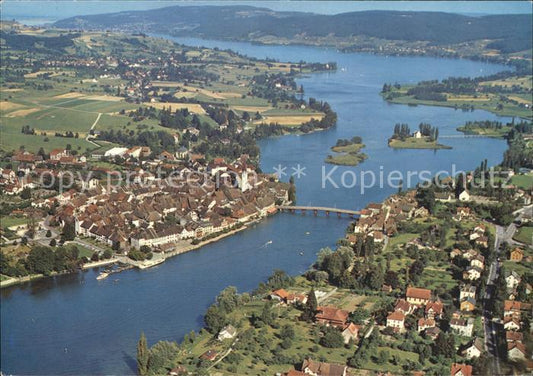 11871787 Stein Rhein Untersee Fliegeraufnahme Stein am Rhein